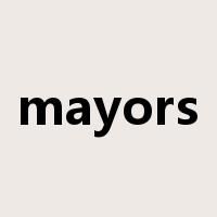 mayors是什么意思