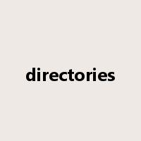 directories是什么意思