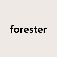 forester是什么意思
