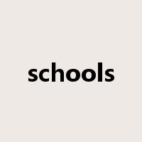 schools是什么意思
