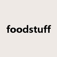 foodstuff是什么意思