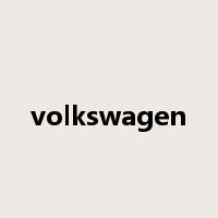 volkswagen是什么意思