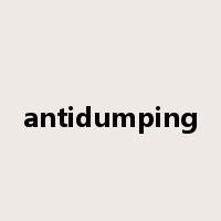 antidumping是什么意思