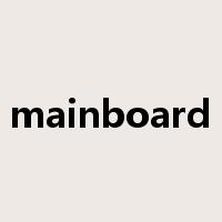 mainboard是什么意思