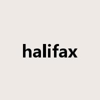 halifax是什么意思