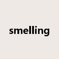 smelling是什么意思