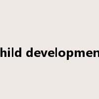 child development是什么意思