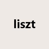 liszt是什么意思