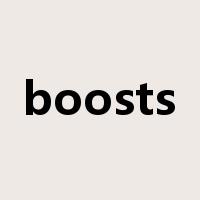 boosts是什么意思