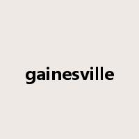 gainesville是什么意思