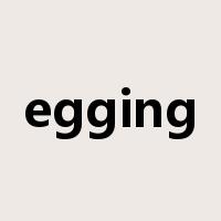 egging是什么意思