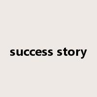 success story是什么意思