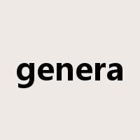 genera是什么意思
