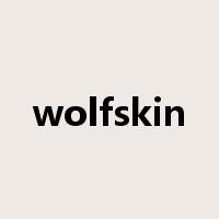 wolfskin是什么意思