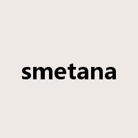 smetana是什么意思