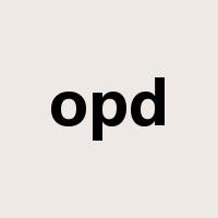 opd是什么意思