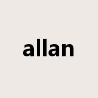 allan是什么意思