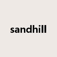 sandhill是什么意思