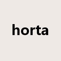 horta是什么意思
