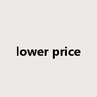 lower price是什么意思