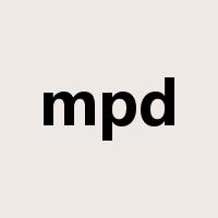 mpd是什么意思