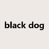 black dog是什么意思