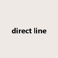 direct line是什么意思