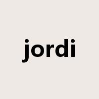 jordi是什么意思