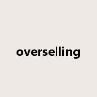 overselling是什么意思