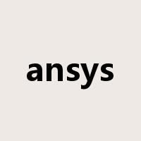 ansys是什么意思