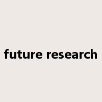 future research是什么意思
