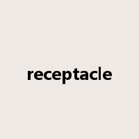 receptacle是什么意思