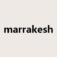 marrakesh是什么意思