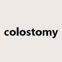 colostomy是什么意思