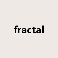 fractal是什么意思
