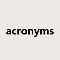 acronyms是什么意思