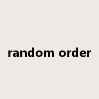 random order是什么意思