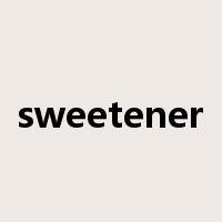 sweetener是什么意思