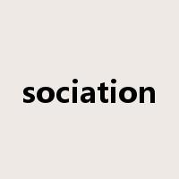 sociation是什么意思