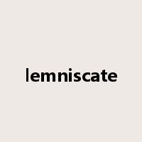 lemniscate是什么意思