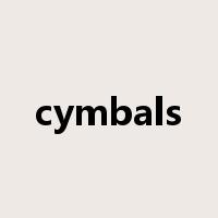 cymbals是什么意思
