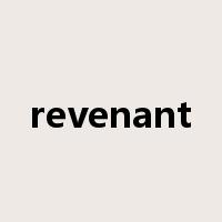 revenant是什么意思