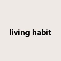 living habit是什么意思
