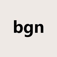 bgn是什么意思