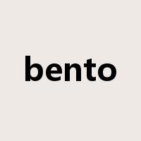 bento是什么意思