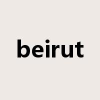 beirut是什么意思