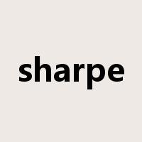 sharpe是什么意思