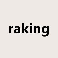 raking是什么意思