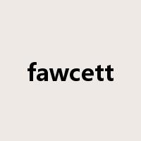 fawcett是什么意思