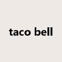taco bell是什么意思